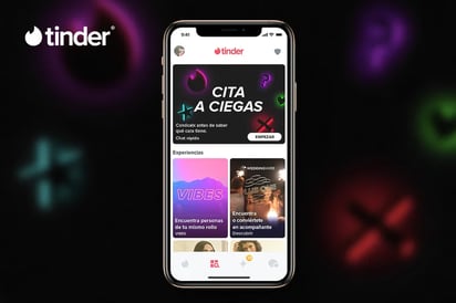 'Cita a ciegas', Tinder lanza nueva función de la app