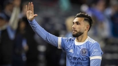 El argentino Valentín Castellanos conduce a New York al triunfo ante Santos