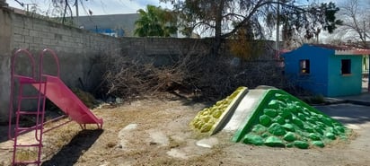 Lobos al Rescate de FIME rehabilitan Jardín de Niños en Frontera 