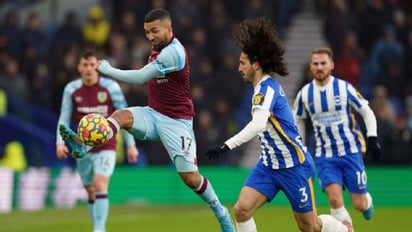 Brighton sufrió una sorpresiva goleada ante Burnley