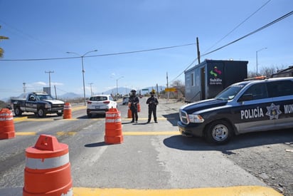 Vigilancia permanente en accesos a la capital del Estado