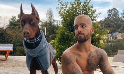 ¡A Maluma lo ataca su mascota!