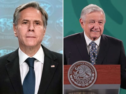 'No está bien informado'; dice AMLO sobre comentario de Antony Blinken