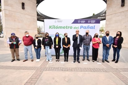 Alcalde agradece a la ciudadanía que participó en el kilómetro del pañal