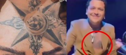 Christian Nodal reaparece sin el tatuaje de Belinda en el pecho; así lo presumió