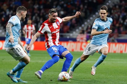 Lodi marcó doblete en el triunfo del Atlético ante el Celta