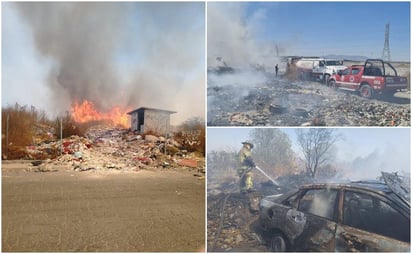 Registran dos incendios en Chimalhuacán