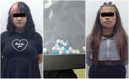 Detienen a dos jovencitas con dosis de LSD y 'tachas'