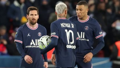 Messi y Neymar no quieren perder el tren de Mbappé