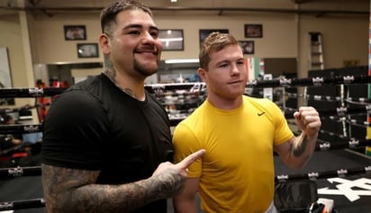 'Canelo' Álvarez critica a Andy Ruiz por ya no ir a entrenar