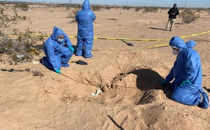 Colectivo de Sonora hallan cinco fosas clandestinas 