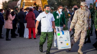 Vacunas anti-Covid; Llegará a Coahuila lote de 300 mil dosis