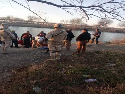 VIDEO: Madre e hijo mueren ahogados en el río Bravo en Acuña 