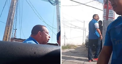 VIDEO: Captaron a papá de Octavio Ocaña amenazando a sujetos con arma de fuego