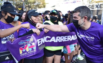 Más de 2 mil mujeres corren 5 kilómetros en 'Encarreradas MH'