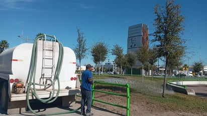 Parques y jardines son atendidos diariamente