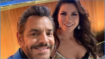 Eugenio Derbez y Alessandra Rosaldo impactan con elegantes looks en los Crítics Choice Awards