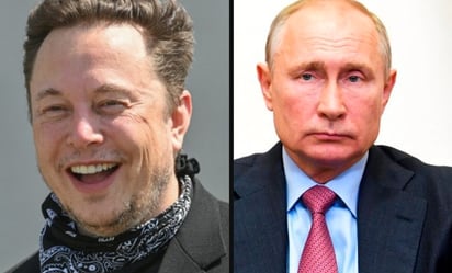 Elon Musk reta a duelo a Vladimir Putin, con Ucrania como premio