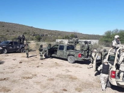 Abatidos pretendieron ingresar a Coahuila, portaban armas de alto poder y cartuchos hábiles