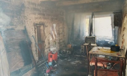 Vivienda de adultos mayores termina incendiándose 