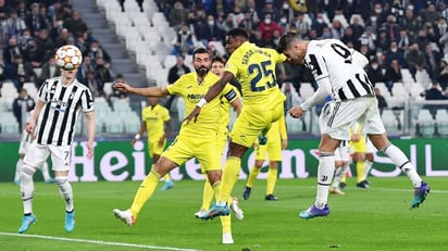 Villarreal califica a cuartos de final con goleada sobre la Juve los golea por 3-0