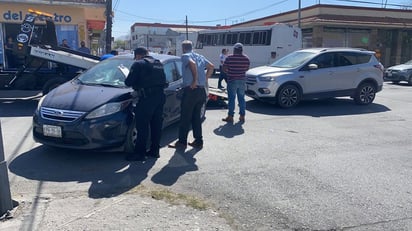 Conductor no guarda distancia y provoca choque en la Zona Centro