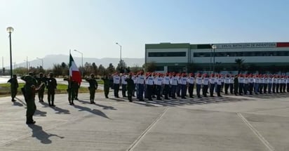 Jóvenes inician la capacitación de su Servicio Militar en Frontera