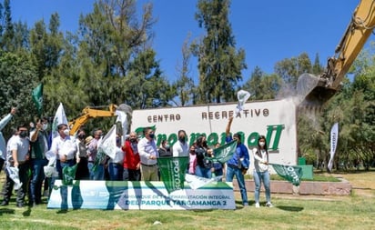 Inicia modernización del parque Tangamanga Dos