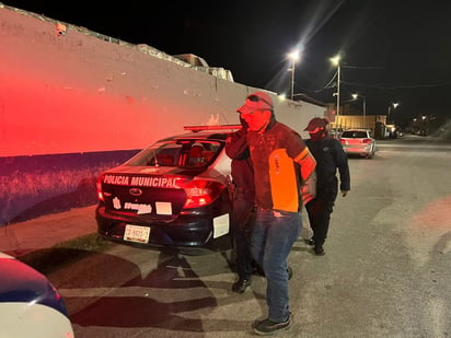 Policía Municipal captura ladrón en la colonia Primero de Mayo de Monclova