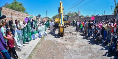 Inician trabajos de entubamiento de aguas negras en Soledad, SLP