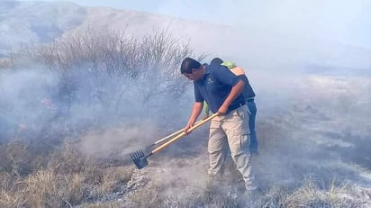 Poza Azul peligra por incendio