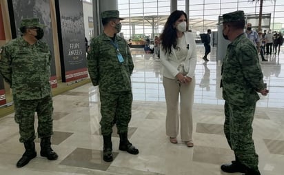 Senadora visita instalaciones del AIFA