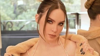 Belinda se borra los tatuajes que se hizo por amor a Christian Nodal