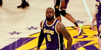 LeBron James se perderá otro partido por su tobillo; Lakers contra Utah Jazz