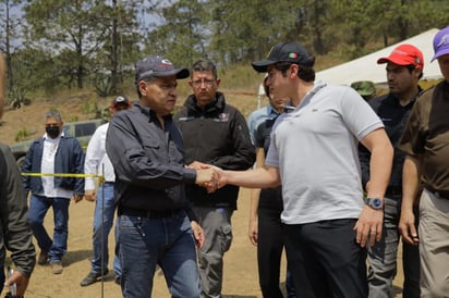 MARS y Samuel trabajan en contra del incendio en NL