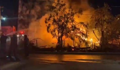 Menor termina con quemaduras de primer grado al incendiarse su casa