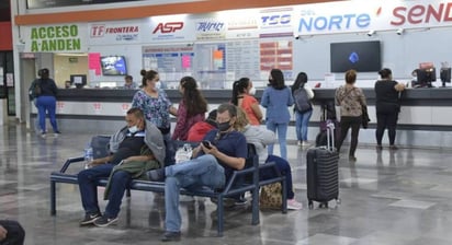 60% incrementa demanda en viajes en Central de Autobuses de Saltillo