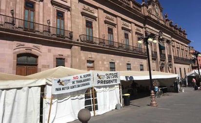 Hay planes para liberar Plaza de Armas de manifestantes: SLP