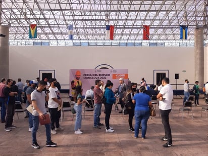 La 'Feria del Empleo Monclova 2022’ tuvo gran asistencia