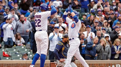 5-4. Hoerner y Haap dan primera victoria a los Cachorros en la temporada