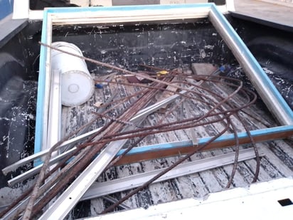 Drogadicto intenta robar cableado electrónico y varillas del antiguo Bar 'El Sotano'