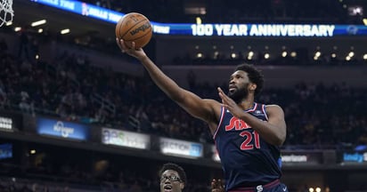 133-120. Embiid firma 41 puntos y 20 rebotes en el triunfo ante los Pacers