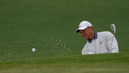 MASTERS DE AUGUSTA: TIGER WOODS, SIN OPORTUNIDAD DE PELEAR POR EL TÍTULO