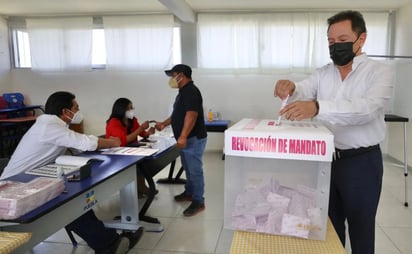 La voluntad del pueblo se impone en consulta de revocación: Mier