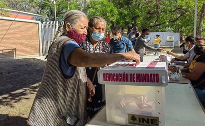 Votaron 709 mil oaxaqueños en revocación de mandato