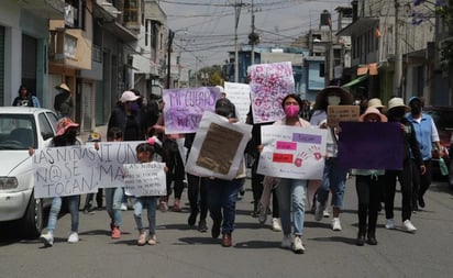 Marchan en apoyo a la niña María, víctima de abuso sexual