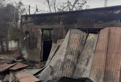 Incendio destruye humilde vivienda de septuagenario 