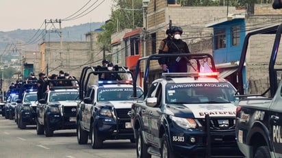 Elementos refuerzan patrullajes en Edomex por Semana Santa