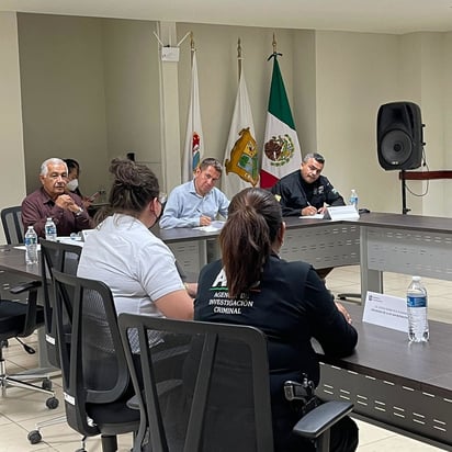 Hugo Lozano encabeza reunión de Seguridad