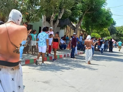 Los flagelantes de Santo Tomás en Colombia regresan tras la pandemia